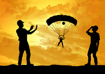 high school physics parachute picture