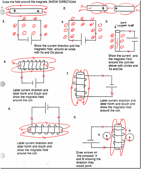 section 1 magnetism worksheet answers